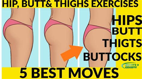 🍑5 best exercises to reduce hips buttocks reduce buttocks fat easily in telugu youtube