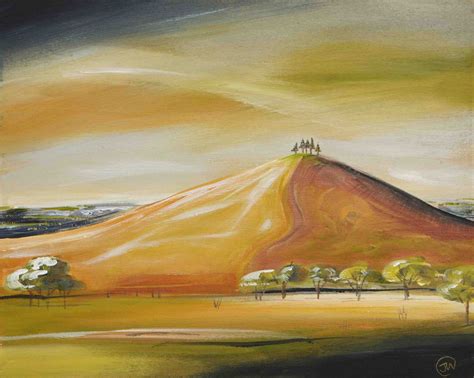 ‘golden Light Over Colmers Hill Painting Pictures To Paint