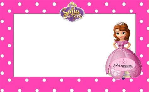 Colgapuertas para el día de la madre; Tarjetitas de Princesa Sofía - Princesas Disney