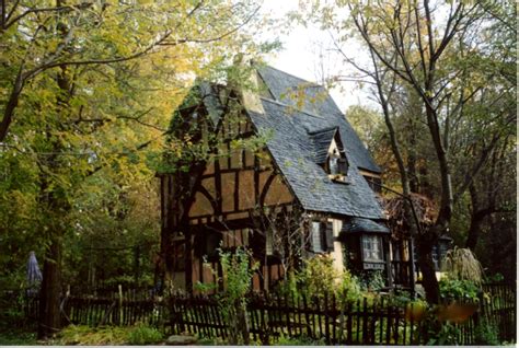 Storybook English Tudor Cottage In The Woods Storybook Cottage Dream