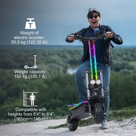 topmate es23 fast electric scooter with seat for adults 55mph 2800w dual motor ebay