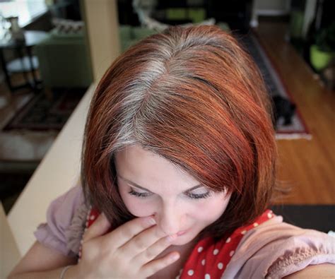 In humans, most gray hair is not related to stress. : 50 Shades of Gray.....Hair