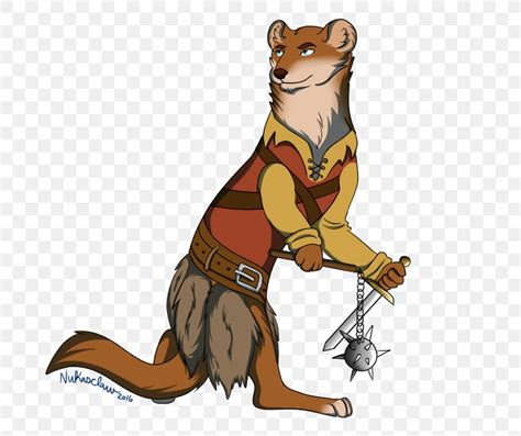 Red Fox Weasels Ferret Ferahgo The Assassin Redwall Png 779x688px