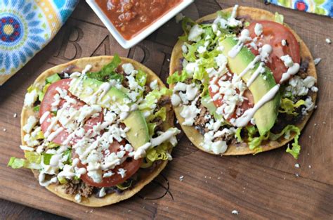 Make authentic & delicious mexican food at home! Traditional Mexican Tostadas Recipe For Your Next Fiesta