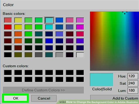 How To Change The Background Color In Adobe Illustrator