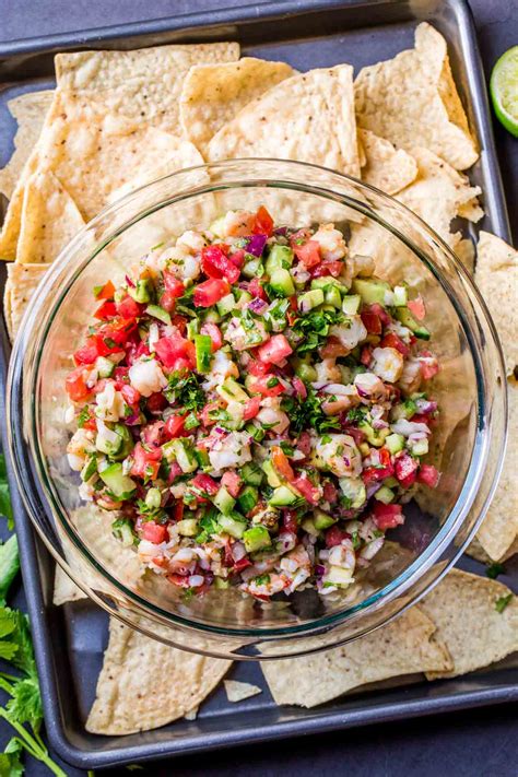 Shrimp is incredibly versatile and they cook very quickly, making these perfect for those busy weeknights! EASY Shrimp Ceviche Recipe - Valentina's Corner