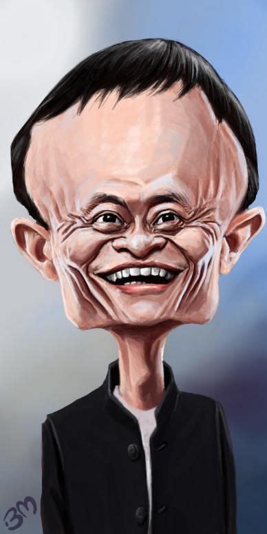 Jack Ma Funny Caricatures Celebrity Caricatures Caricature