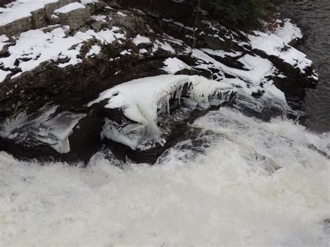 Icy Falls Lake River Outdoor
