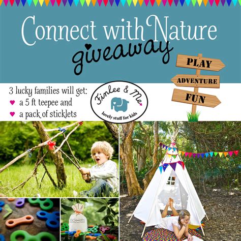 Connect With Nature Giveaway Outdoor Kids Play Finlee And Me