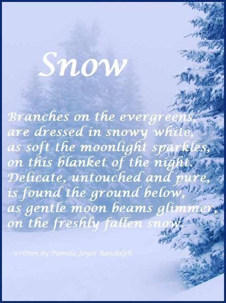 Pin By Forever Happy On Winter Blues Winter Poems Winter Words