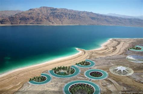 Dead Sea A Salt Lake In Jordan Israel Travel Featured