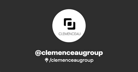 Clemenceaugroup Instagram Tiktok Linktree