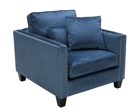 Bridget accent armchair, ink blue velvet. CATHEDRAL ARMCHAIR - INK BLUE | Club chairs, Armchair ...