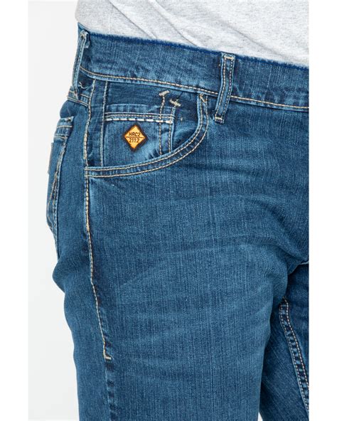 Wrangler Retro Mens Fr Advanced Comfort Slim Bootcut Work Jeans