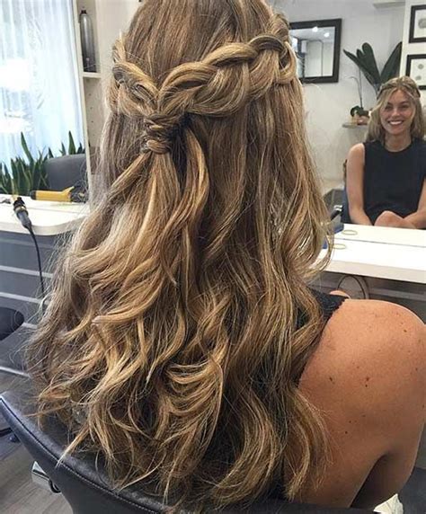 30 Half Up Half Down Wedding Hairstyles Ideas Easy Koees Blog