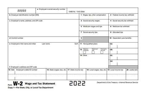 W2 Form 2022 Printable And What Is Form W 2 Free Online Forms