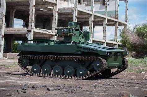 World Defence News Russian Marker Combat Anti Tank Robots Ugvs Arrive