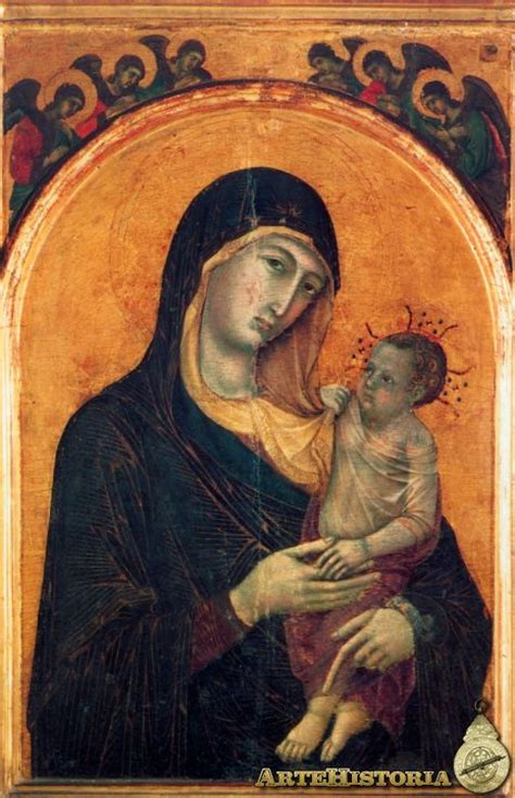 La Madonna Rucellai Es Una Pintura Sobre Tabla Del Pintor Italiano