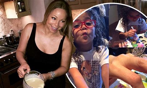 Mariah Carey Shows Shes A Great Mom As She Prepares For Easter Daily