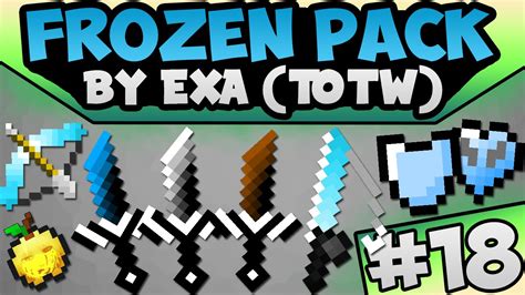 Frozen Pack 15k Special Texture Resource Pack Totw18 Exa Youtube