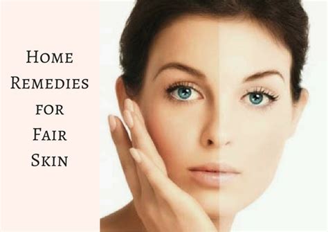 How Get Fair Skin Naturally At Home