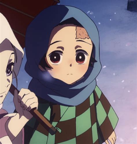 Baby Tanjiro In Recent Anime Anime Demon Animated Cartoon Movies