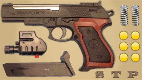 Realistic Beretta Toy Handgun Airsoft Bb Pistol Ball Bullet Toy Gun