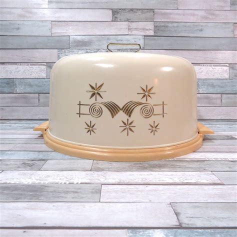 Vintage Lustro Ware Locking Cake Carrier Mid Century Cake Etsy Cake
