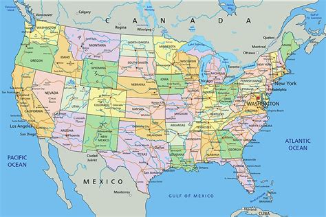 The Singly Landlocked States Of The United States Worldatlas