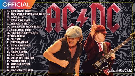 Acdc Greatest Hits Full Album 2020 Top 30 Best Songs Of Acdc Youtube