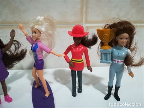 ¡sin duda la muñeca más famosa del mundo! lote de 7 muñecas barbie de mcdonalds - Comprar en ...