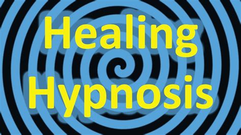 Healing Hypnosis Youtube