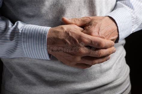 Senior Men Hands Stock Image Image Of Shot Closeup 32740349