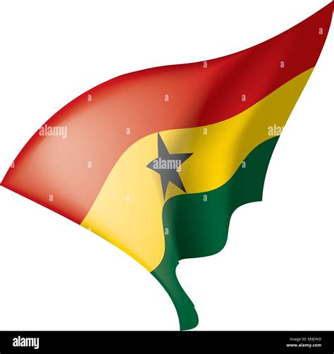 Ghana Flag Vector Illustration Stock Vector Image And Art Alamy