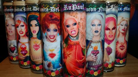 Rupaul Candle 8 Celebrity Tribute Devotional Candle Rupauls Drag