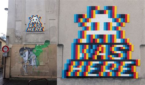 Space Invader Paris 11e Space Invaders Art Street Art Paris
