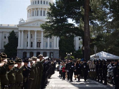 Fallen Officers Remembered At The California Peace Officers Memorial