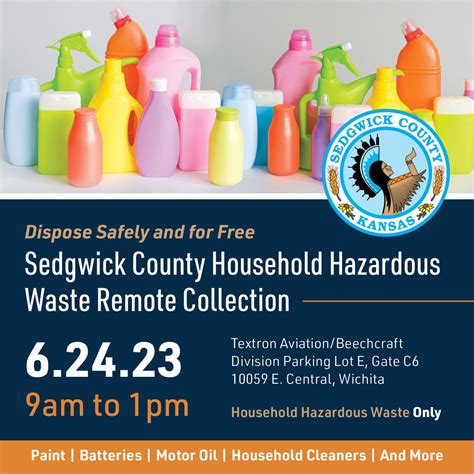 Sedgwick County On Twitter Sedgwick County Household Hazardous Waste