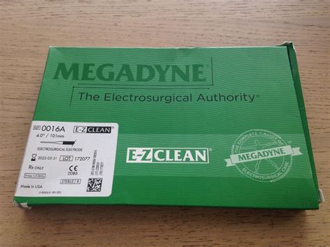 New Megadyne 0016a Electrosurgical Electrode 101mm Box12 X