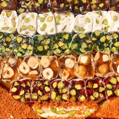 Buy Assorted Turkish Delight Box With Kadayifi 1100g Grand Bazaar