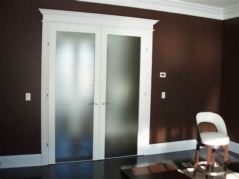 French Doors Interior Frosted Glass Hawk Haven
