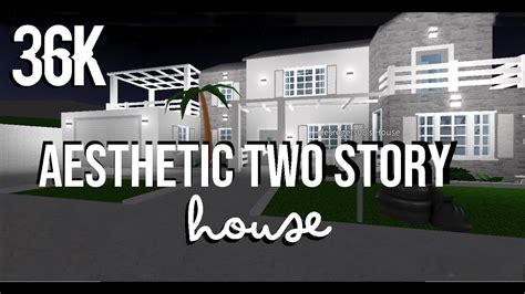 Roblox Welcome To Bloxburg Aesthetic Two Story House K