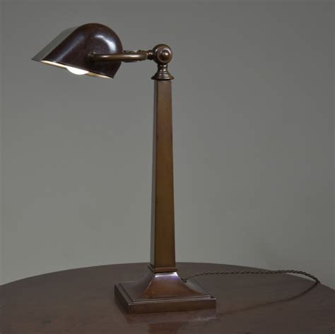 Antique And Reclaimed Listings Exceptional Bronze Bankers Desk Lamp