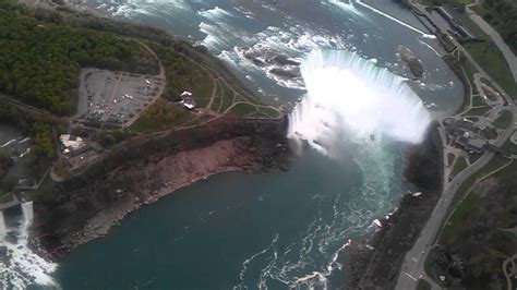 Survol Des Chutes Du Niagara En Hélicoptère Youtube