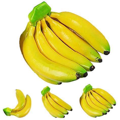 Creative Artificial Banana Realistic Foam Artificial Fruit Fake Fruit Photography Props Home