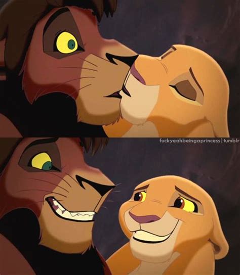 30 Day Disney Challange 5 Favrite Kiss Kiara And Kovu Lion King