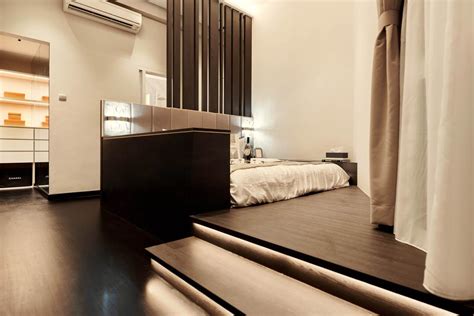 Platform beds are a stylish and innovative idea in the realm of bedroom decor. Platform Bed | Interior Design Singapore | Interior Design ...