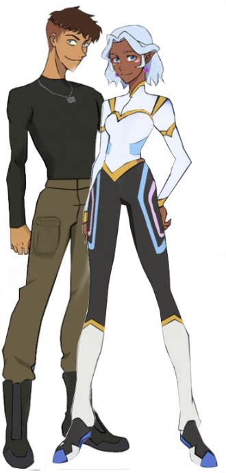 Voltron Season 8 Lance And Allura New Look Voltron Allura Voltron