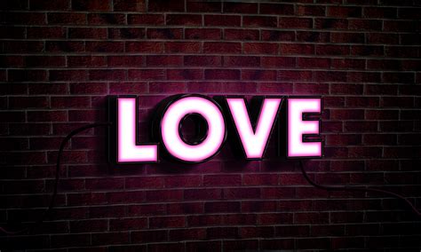 Neon Light Sign 3D Mock-up PSD Text Effect by Goldani412 | GraphicRiver