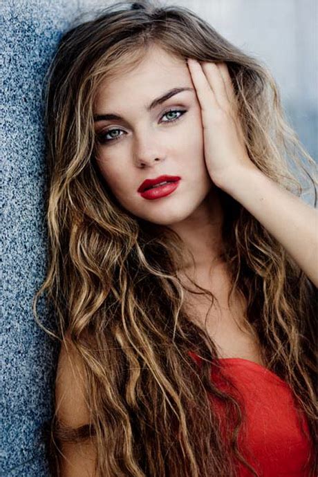 Layered hairstyles for long hair are not all alike, and you should try different textures and types of bangs for some variety and also in order to find your most flattering options. Long haircuts with lots of layers